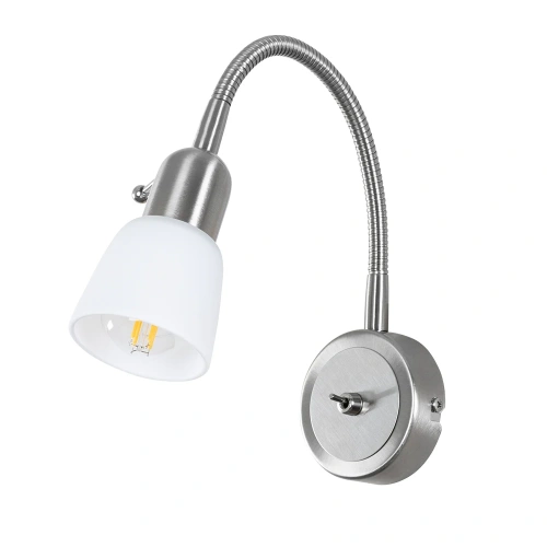 Бра Arte Lamp Lettura A7009AP-1SS Бра Arte Lamp Lettura A7009AP-1SS