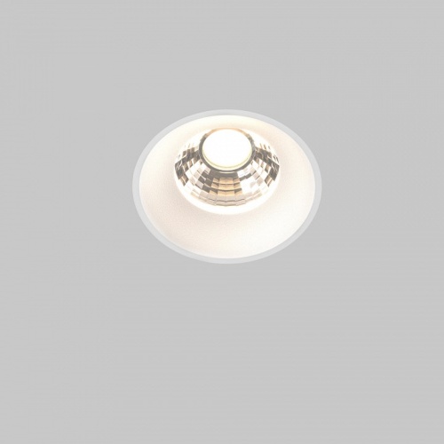 Встраиваемый светильник Maytoni Technical Round DL058-12W3K-TRS-W фото 5 Встраиваемый светильник Maytoni Technical Round DL058-12W3K-TRS-W фото 5