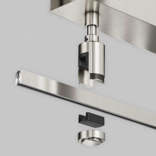Основание на штанге с питанием Maytoni Technical Flarity TRA156C-BB1-PT фото 2 Основание на штанге с питанием Maytoni Technical Flarity TRA156C-BB1-PT фото 2