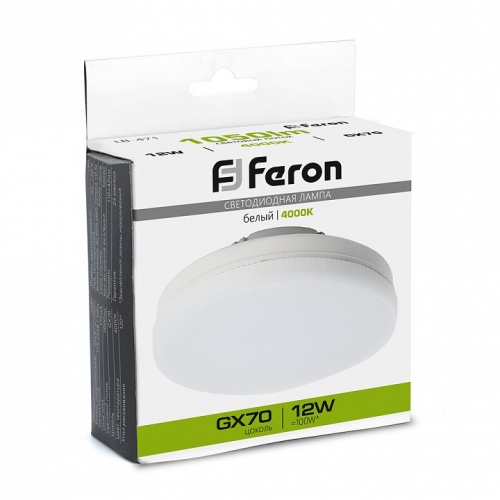 Лампа светодиодная Feron LB-471 GX70 12Вт 4000K 48301 фото 3 Лампа светодиодная Feron LB-471 GX70 12Вт 4000K 48301 фото 3