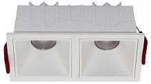Встраиваемый светильник Maytoni Technical Alfa DL043-02-10W3K-D-SQ-W