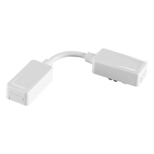 NOVOTECH 135224 SHINO NT23 180 белый Гибкий соединитель-токопровод для низковольтного шинопровода встраиваемого в ГКЛ и натяжной потолок IP20 48V SMAL