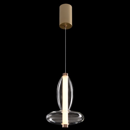 Светильник подвесной Crystal Lux QUASAR SP10W LED TRANSPARENT Светильник подвесной Crystal Lux QUASAR SP10W LED TRANSPARENT