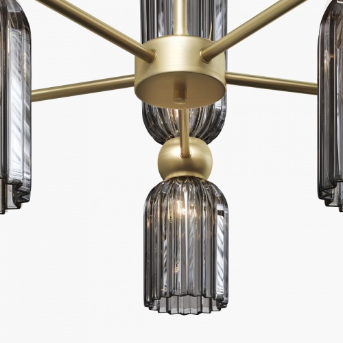 Люстра на штанге Maytoni Antic MOD302PL-10GR фото 4