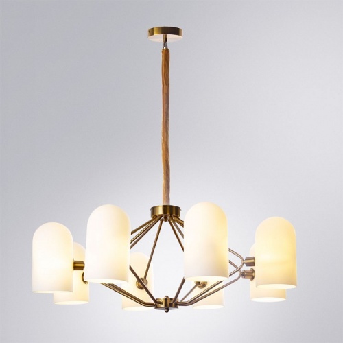 Подвесная люстра Arte Lamp CASSEL A5454LM-8PB фото 3 Подвесная люстра Arte Lamp CASSEL A5454LM-8PB фото 3