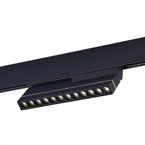 ST805.446.12 Магнитный трековый светильник Черный LED 1*12W 4000K 450Lm Ra>90 36° IP20 L220xW22xH117 48VV ST805.446.12 Магнитный трековый светильник Черный LED 1*12W 4000K 450Lm Ra>90 36° IP20 L220xW22xH117 48VV