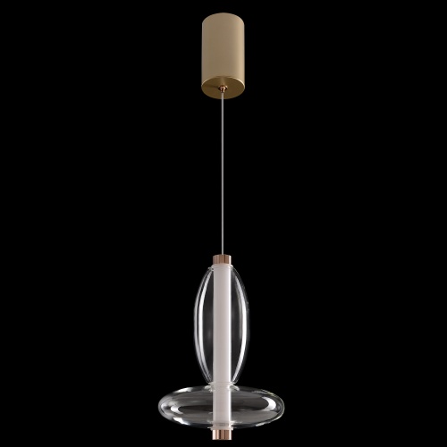 Светильник подвесной Crystal Lux QUASAR SP7W LED TRANSPARENT фото 9