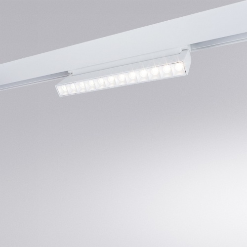 Магнитный трековый светильник Arte Lamp LINEA A4638PL-1WH фото 2 Магнитный трековый светильник Arte Lamp LINEA A4638PL-1WH фото 2