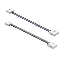 408111 Соединитель гибкий/ Кабель питания  для ленты 12V 5050LED цветной RGB