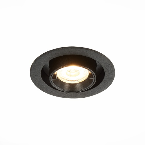 ST702.338.12 Св-к встр. Черный LED 1*12W 3000K 900Lm Ra80 24° IP20 D90xH92 180-240V ST702.338.12 Св-к встр. Черный LED 1*12W 3000K 900Lm Ra80 24° IP20 D90xH92 180-240V