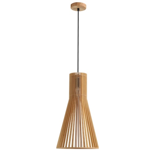 LUMION 8384/1A ECO LN26 323 бежевый дерево Подвес E27 60W 220V GERDA