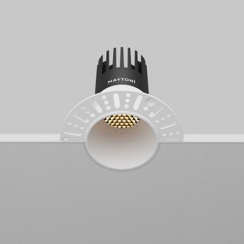 Встраиваемый светильник Maytoni Technical Dip DL120-10W-2.7K-TRS-W фото 8 Встраиваемый светильник Maytoni Technical Dip DL120-10W-2.7K-TRS-W фото 8