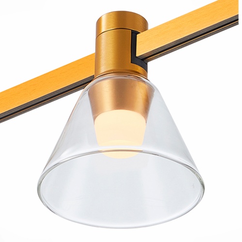 ST814.206.03 Магнитный трековый светильник FARM Золотистый LED 1*3W 3000K 89Lm Ra90 120 IP20 D90xH102 24V ST814.206.03 Магнитный трековый светильник FARM Золотистый LED 1*3W 3000K 89Lm Ra90 120 IP20 D90xH102 24V
