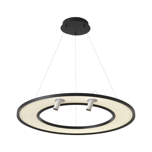 Светильник подвесной Crystal Lux CONTOUR SP50W LED BLACK фото 2