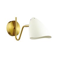 LUMION 4540/1W MODERNI LN 000 латунь, белый Бра E14 40W 220V MADISON