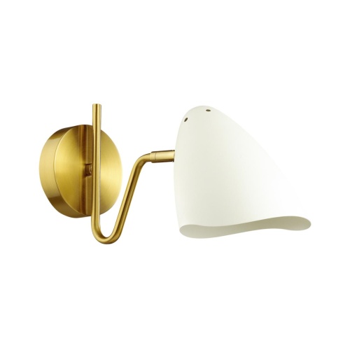 LUMION 4540/1W MODERNI LN 000 латунь, белый Бра E14 40W 220V MADISON