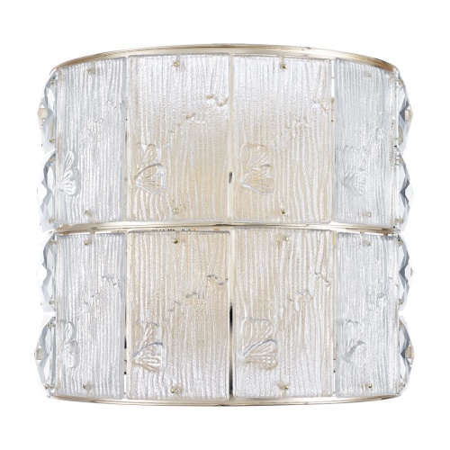 ODEON LIGHT 5070/2W HALL ODL24 601 золото/прозрачный/матовый/металл/хрусталь/стекло Бра E14 2*40W FIESTA