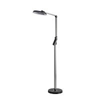 LUMION 8332/15FL LEDIO LN26 458 темно-серый, металл/пластик Торшер LED 15W 3000/4000/6000K ССТ/диммер/LCD 220-240V GENRI