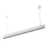 NOVOTECH 358875 OVER NT22 404 белый Светильник накладной/подвесной светодиодный (длина подвесов 1,2м) IP20 LED 4000K 30W 220V ITER