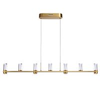 ODEON LIGHT 7144/45L HIGHTECH ODL26 515 Подвесной светильник античная бронза/акрилл/металл IP20 LED 40W 2470Лм 3000K 180° 220V DEFANCE