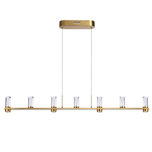 ODEON LIGHT 7144/45L HIGHTECH ODL26 515 Подвесной светильник античная бронза/акрилл/металл IP20 LED 40W 2470Лм 3000K 180° 220V DEFANCE