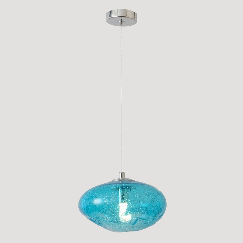 Светильник подвесной Crystal Lux FORMLESS SP1 BLUE фото 2