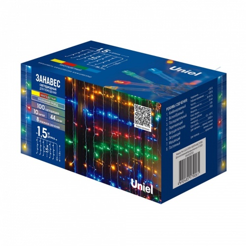 Занавес световой Uniel ULD-C1515-100/DTA UL-00010912 фото 8
