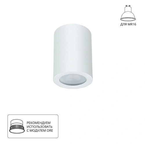 Точечный накладной светильник Arte Lamp TINO A1468PL-1WH Точечный накладной светильник Arte Lamp TINO A1468PL-1WH