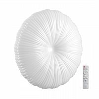 SONEX 7678/FL PALE SN 000 Светильник пластик/белый LED 90Вт 3000-6000К D590 IP43 пульт ДУ ANIX