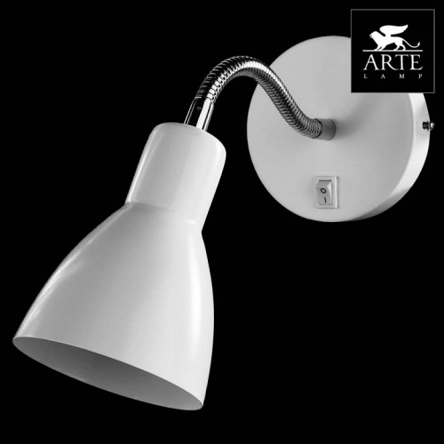 Бра Arte Lamp Dorm A1408AP-1WH фото 3