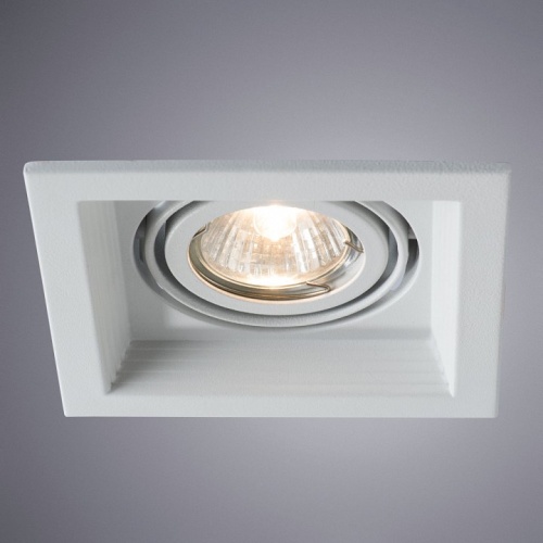 Встраиваемый светильник Arte Lamp Canis A6661PL-1WH фото 2