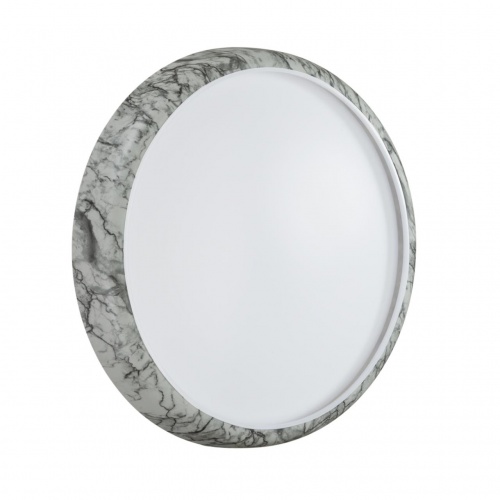 SONEX 7638/DL COLOR SN 137 Светильник пластик/бел. мрамор LED 48Вт 4000K D410 IP43 MRAMO WHITE