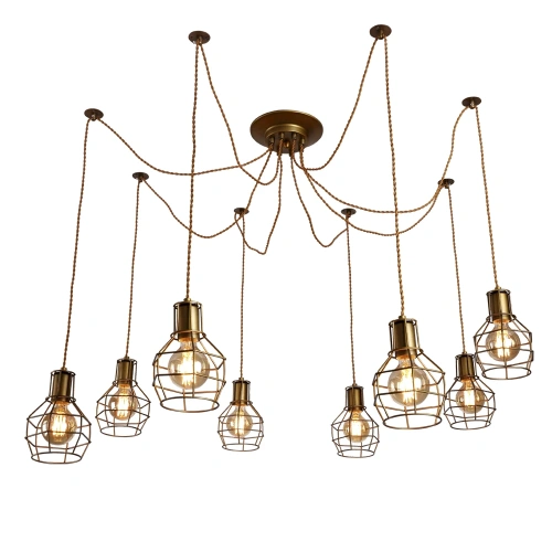 Подвесная люстра Arte Lamp INTERNO A9182SP-8BZ Подвесная люстра Arte Lamp INTERNO A9182SP-8BZ