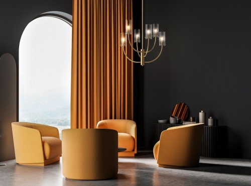 Люстра на штанге Maytoni Arco MOD223PL-06BS фото 3