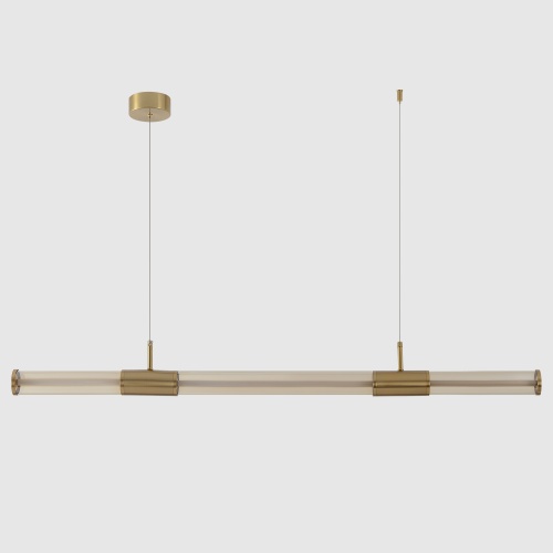 Светильник подвесной Crystal Lux LINEUP SP24W LED BRASS фото 9