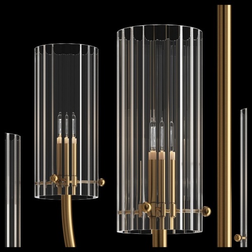 Люстра на штанге Maytoni Arco MOD223PL-06BS фото 6
