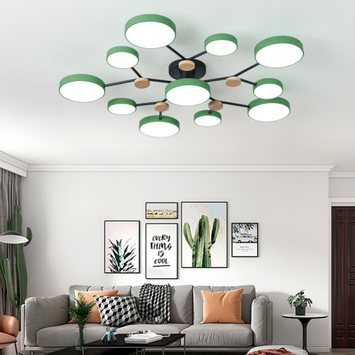 Потолочная люстра GAMMA D98 Green фото 3
