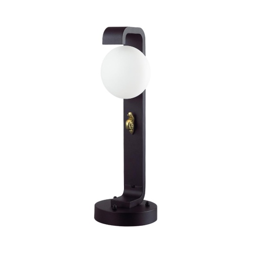ODEON LIGHT EXCLUSIVE 5434/1F NATURE ODL_EX26 079 черный/золотистый/металл/акрил/декор металл Уличный наземный светильник 60см IP54 G9 1*15W max LUMA