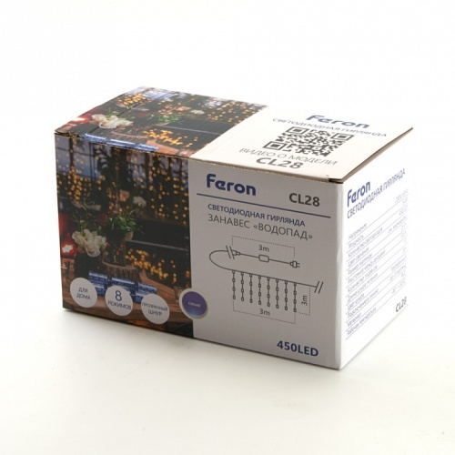 Занавес световой Feron CL28 48606 фото 4 Занавес световой Feron CL28 48606 фото 4