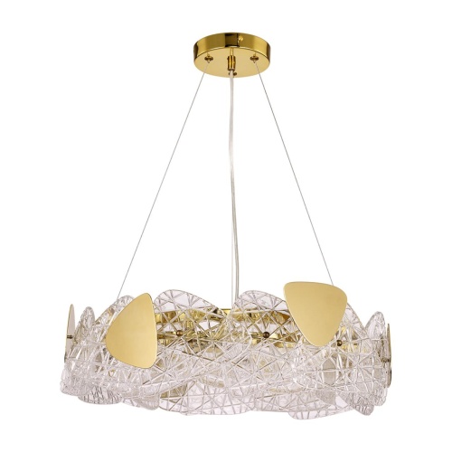 LUMION 6582/6 NEOCLASSI LN26 196 золотой/прозрачный, золотой металл/стекло, металл Люстра подвесная E14 6*40W 220V QUEENY