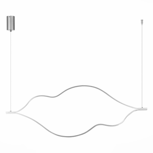 SL6106.103.56 Светильник подвесной ST-Luce Никель/Белый LED 1*56W 4000K SL6106.103.56 Светильник подвесной ST-Luce Никель/Белый LED 1*56W 4000K