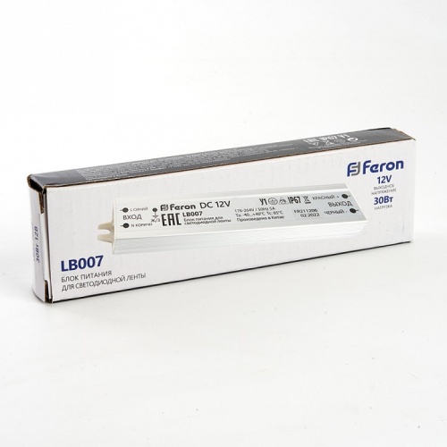 Блок питания Feron lb007 48053 фото 4 Блок питания Feron lb007 48053 фото 4