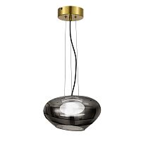 SL6019.303.01 Светильник подвесной ST-Luce Латунь/Дымчатый, Белый LED 1*10W 3000K