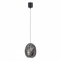 ODEON LIGHT 5038/1 MODERN ODL24 367 черный/дымчатый/металл/стекло Подвес G9 1*40W MUSSELS