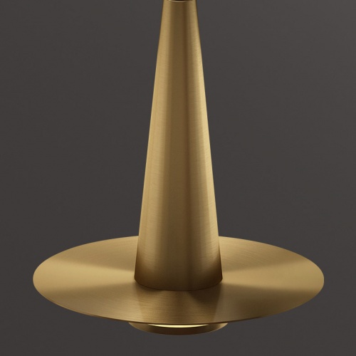 Подвесной светильник CURTISS brass фото 3