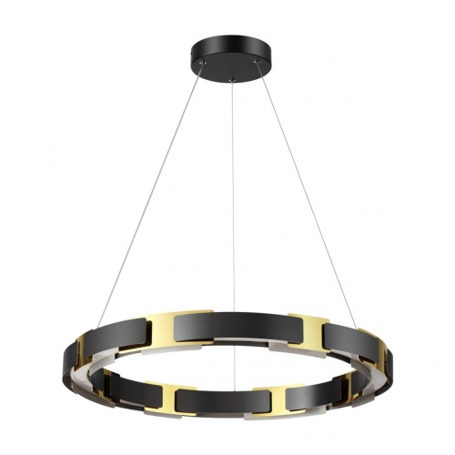 4991/55L L-VISION ODL23 417 черный/золотой/металл/акрил Люстра LED 55W 3000K FIERRO 4991/55L L-VISION ODL23 417 черный/золотой/металл/акрил Люстра LED 55W 3000K FIERRO
