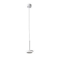 ST104.503.06 Светильник подвесной Белый LED 1*6W 3000K 468Lm Ra>80 120° IP20 D112xH184 170-240V