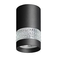 NOVOTECH 370729 OVER NT21 422 черный Светильник накладной IP20 GU10 9W 235V ELINA
