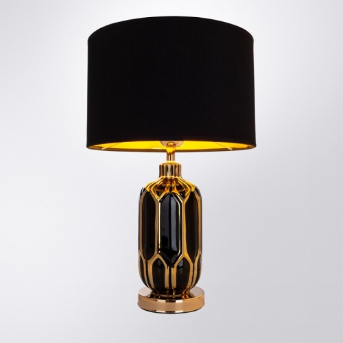 Декоративная настольная лампа Arte Lamp REVATI A4016LT-1BK фото 2