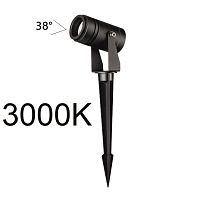 ODEON LIGHT 6647/10GL3 NATURE ODL24 687 черный/металл Уличный светильник IP67 LED 10W 3000K 38° AC85-265V STIMA